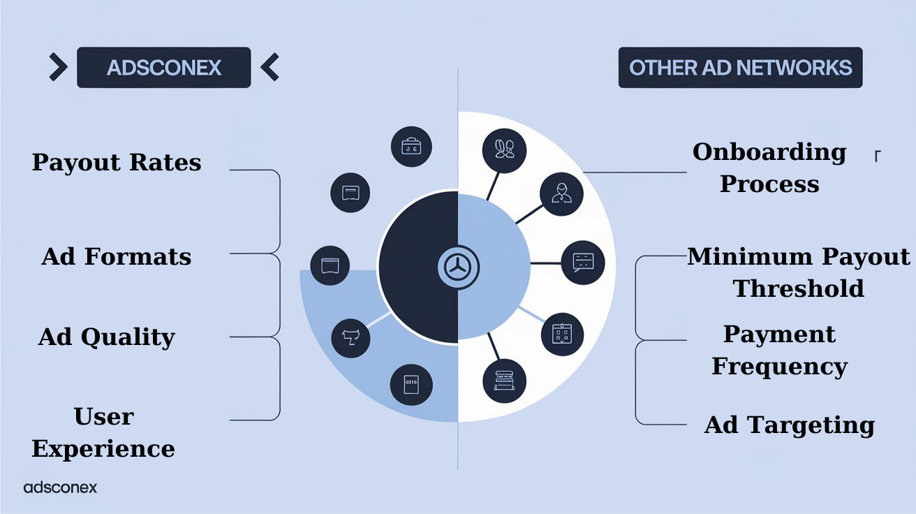 Adsconex vs. Other Ad Networks: Which is the Best Choice for Publishers?